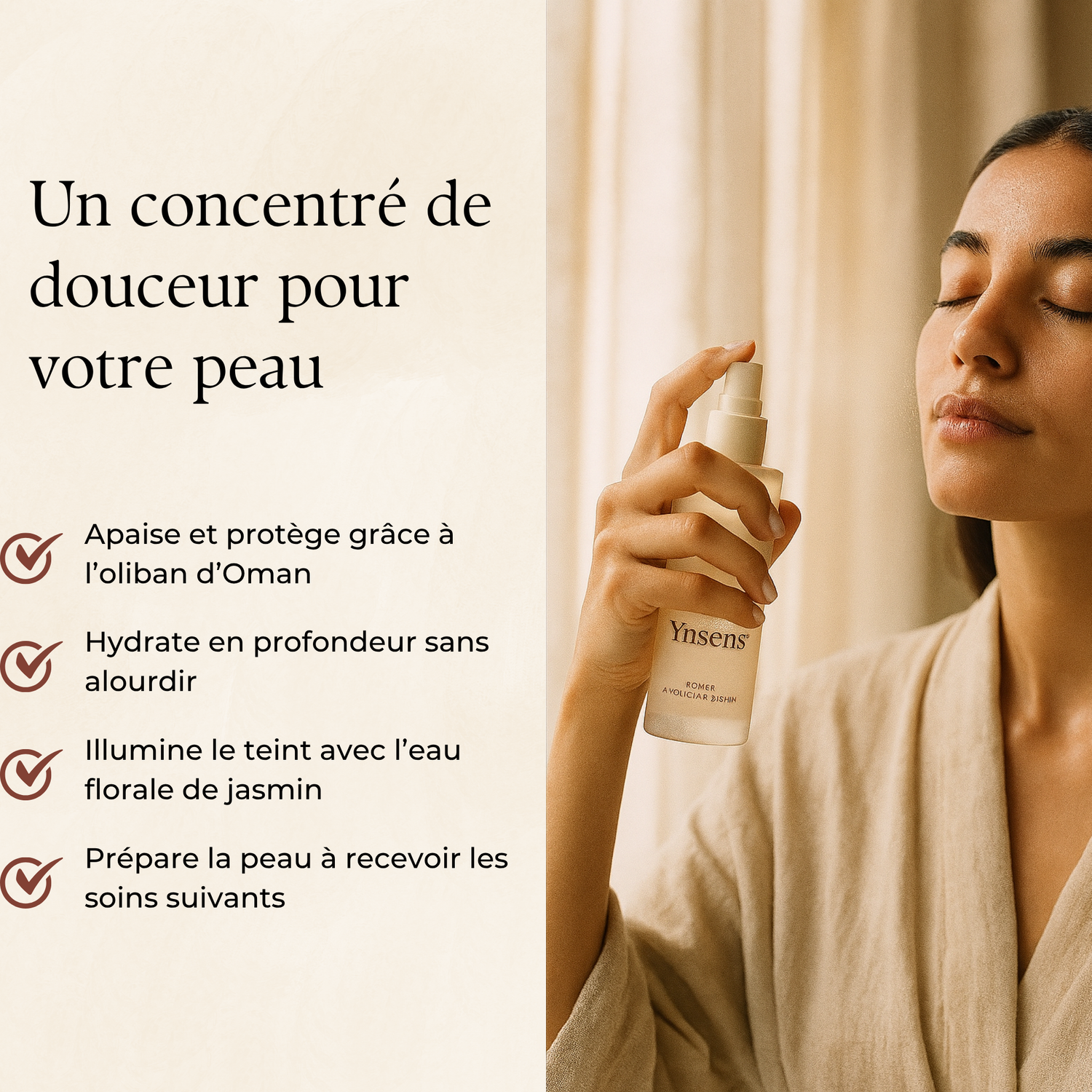 Toner visage 200 ml à base d’oliban